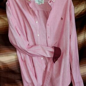 Original Penguin Pink Cotton Casual Shirt